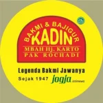 Logo Bakmi & Bajigur Kadin Pak Rochadi