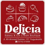 Logo Delicia Bakery Ice Cream Roti Sisir Jogja Bakpia Brownies Jogja