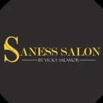 Logo Saness Salon by Vicky Salamor